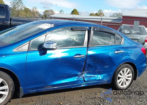 2012 Honda Civic Ex from USA, damaged, VIN 19XFB2F88CE049021